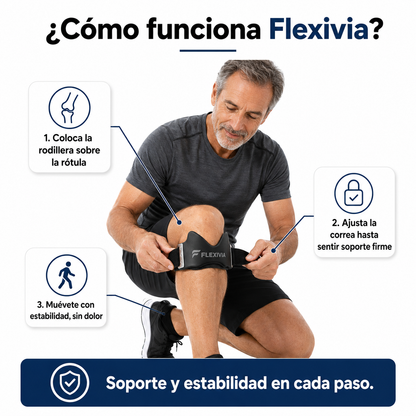 Flexivia Rodillera de Soporte Articular