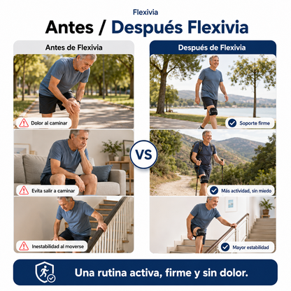 Flexivia Rodillera de Soporte Articular